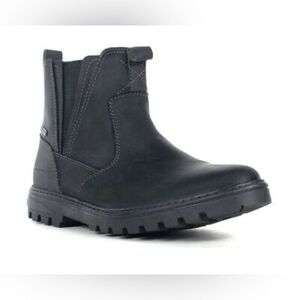 Rockport Men's Weather Or Not Black Leather Chelsea Boots; NWOT! Size 10